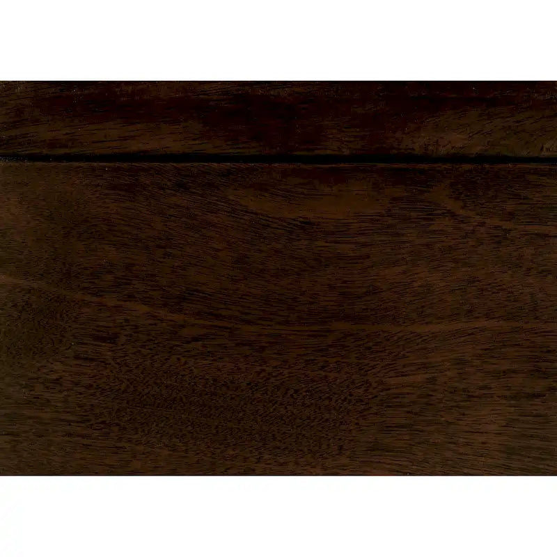 Brown Mix 2-Drawer Nightstand with Hidden Jewelry Drawer, Single