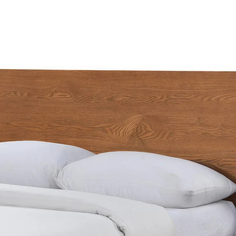 Walnut 4-Piece Bedroom Set, Mid-Century Style, King/Queen
