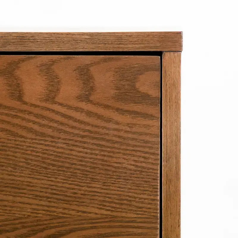 Walnut 4-Piece Bedroom Set, Mid-Century Style, King/Queen