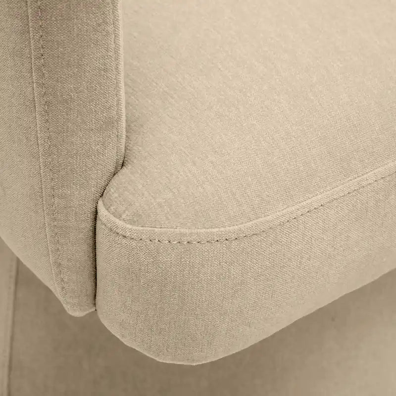 Taupe / Pink / Light Green Chenille Swivel Rolling Desk Chair, Single Seat