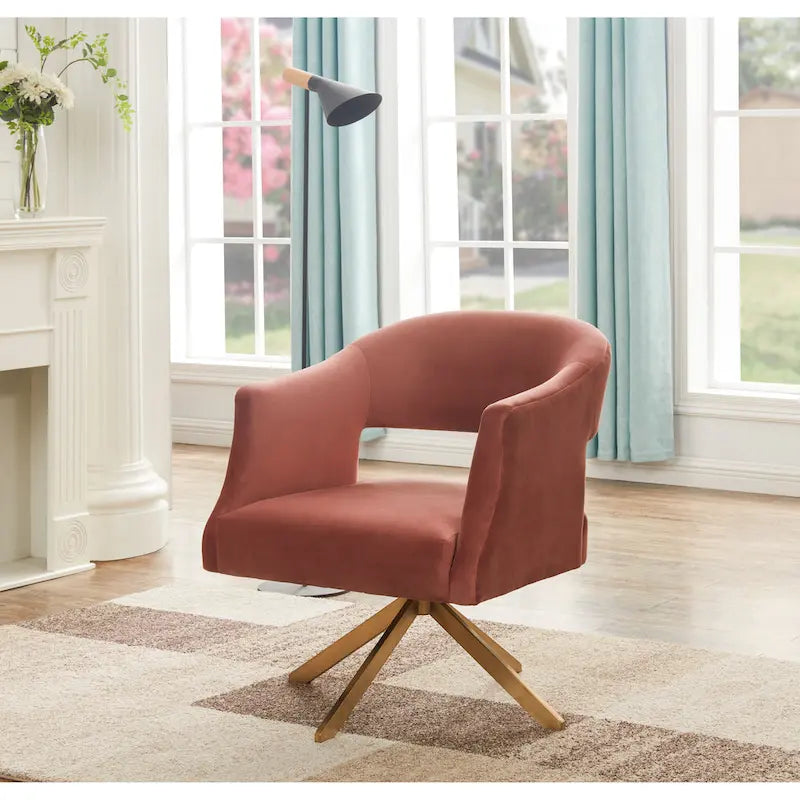  Couture Sanni Swivel Accent Chair - 27Wx29Dx33H