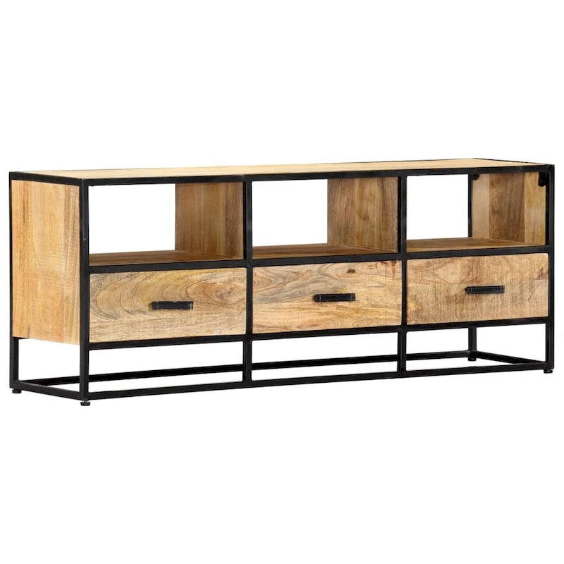  TV Stand 47.2x11.8x17.7 Solid Wood Mango